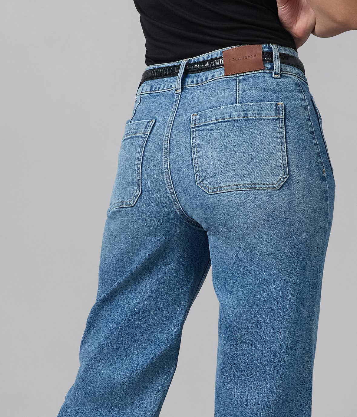 Morning Daylight High Rise Wide Leg Jeans