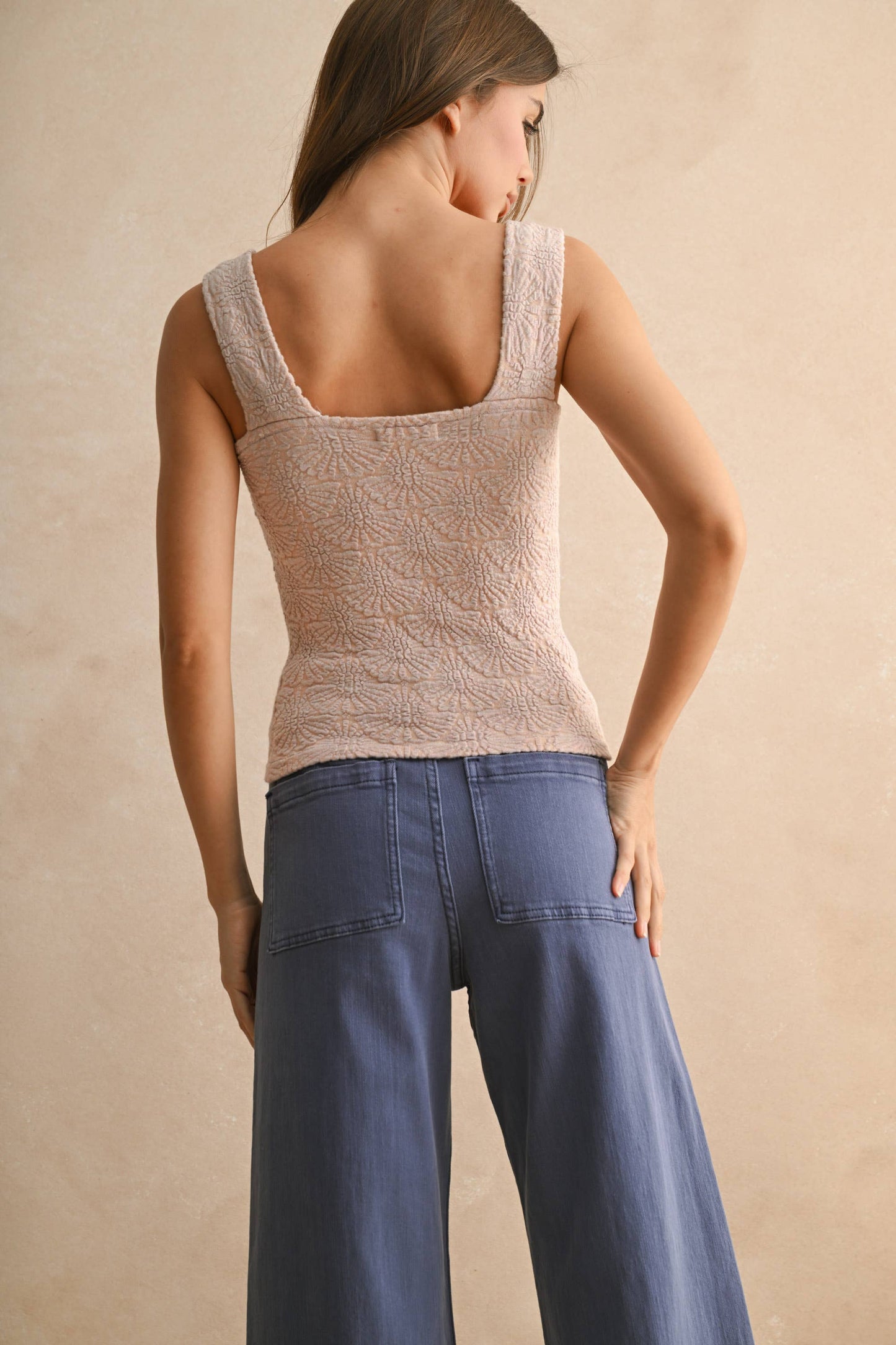 Jamie Pattern Knit Tank