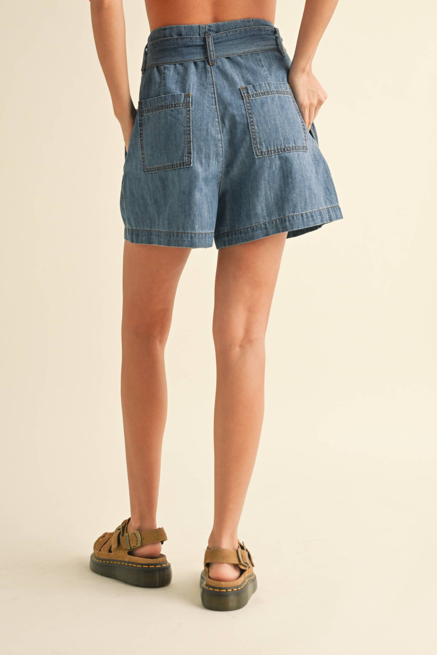 Charlie Paperbag Waist Shorts
