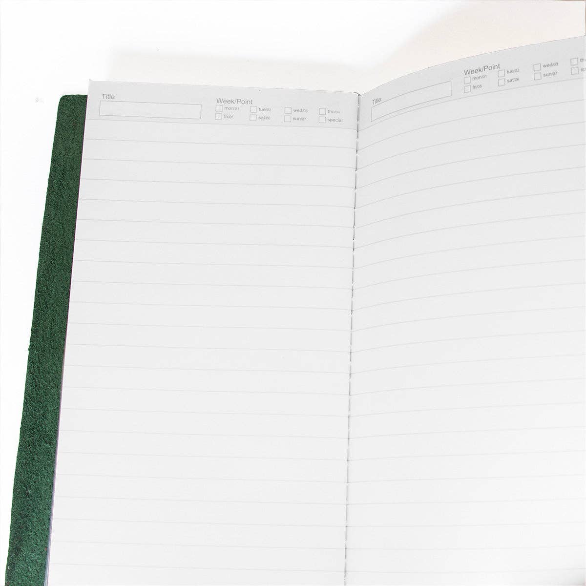 Explore Leather Bound Traveler's Notebook - Large Hunter