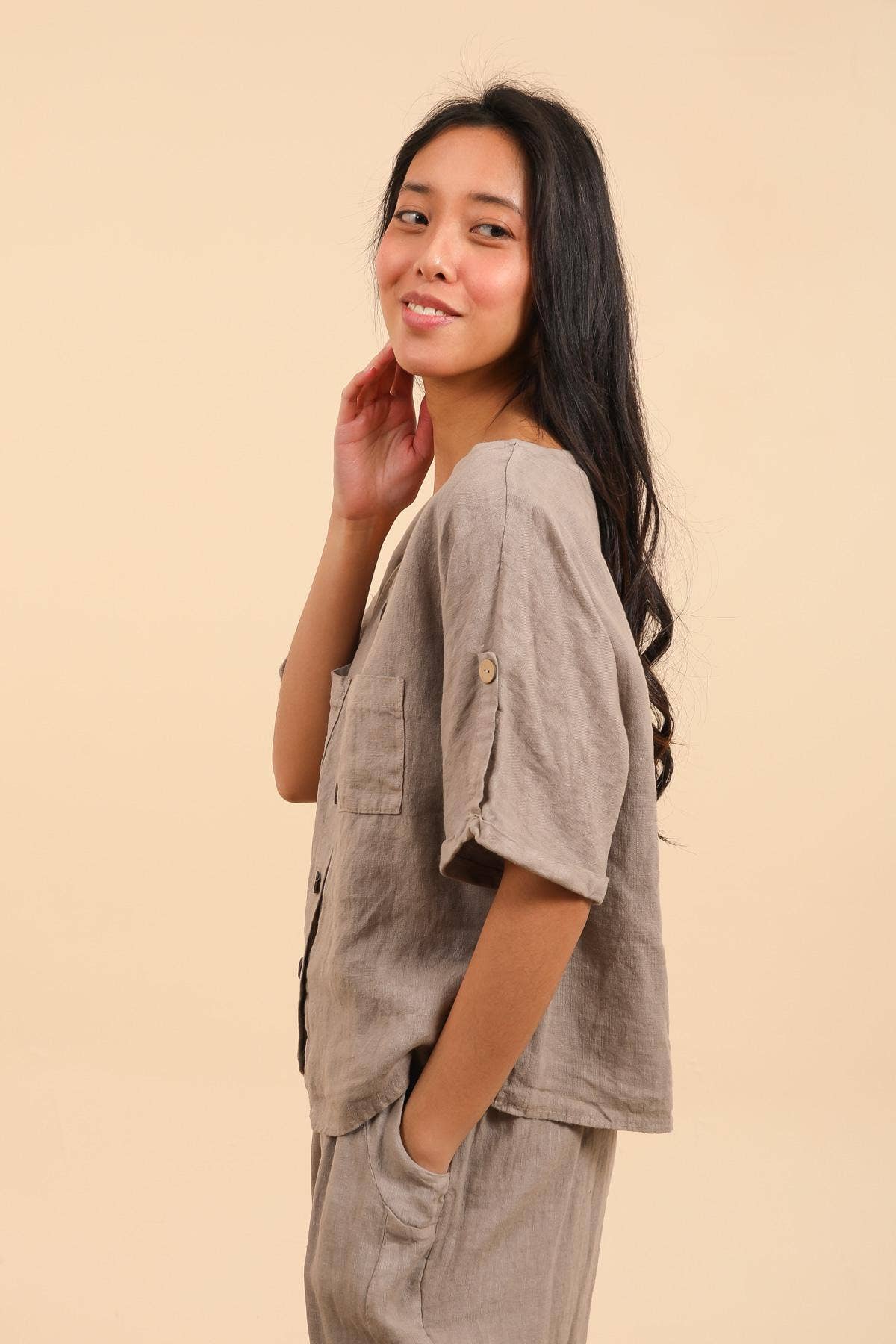 Blake Utilitarian Blouse