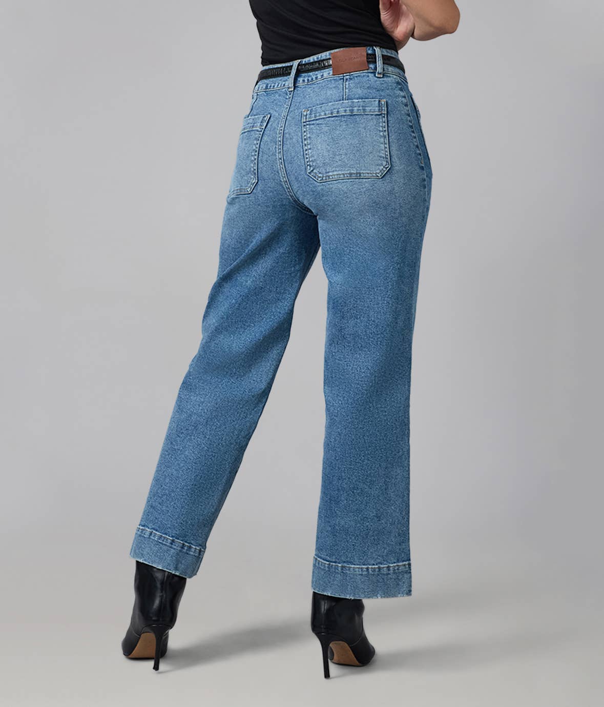 Morning Daylight High Rise Wide Leg Jeans