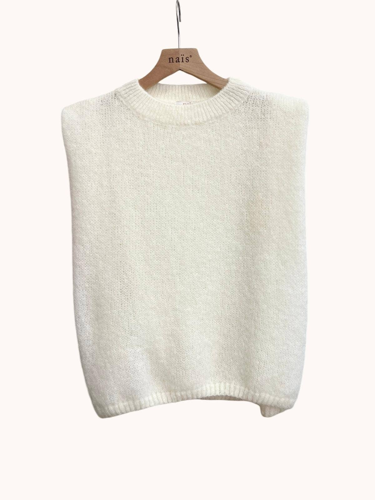 Jaqueline Sleeveless Crewneck Slipover