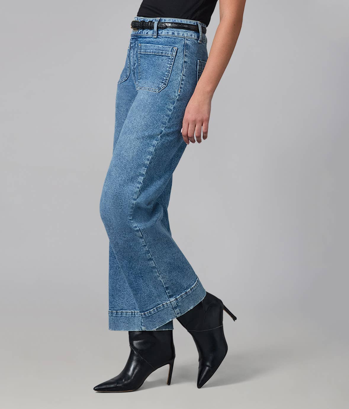 Morning Daylight High Rise Wide Leg Jeans