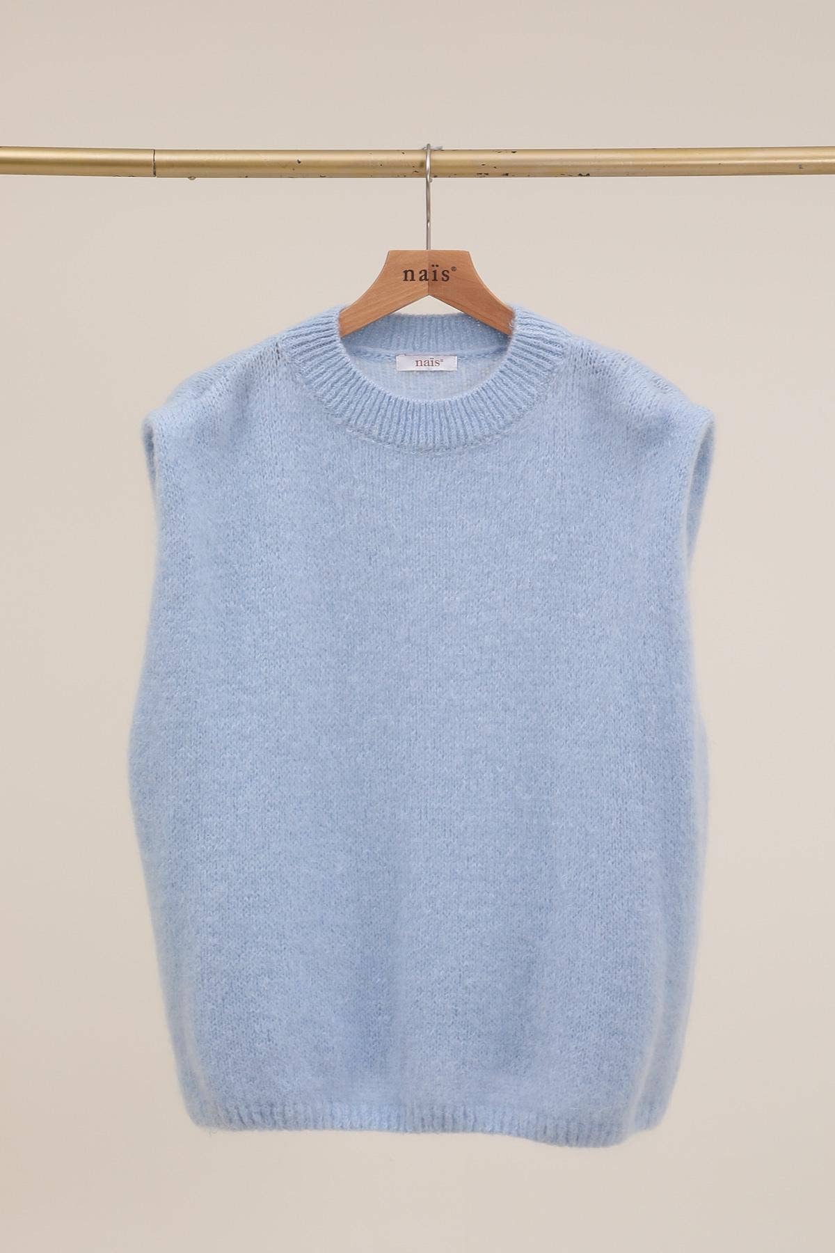 Jaqueline Sleeveless Crewneck Slipover