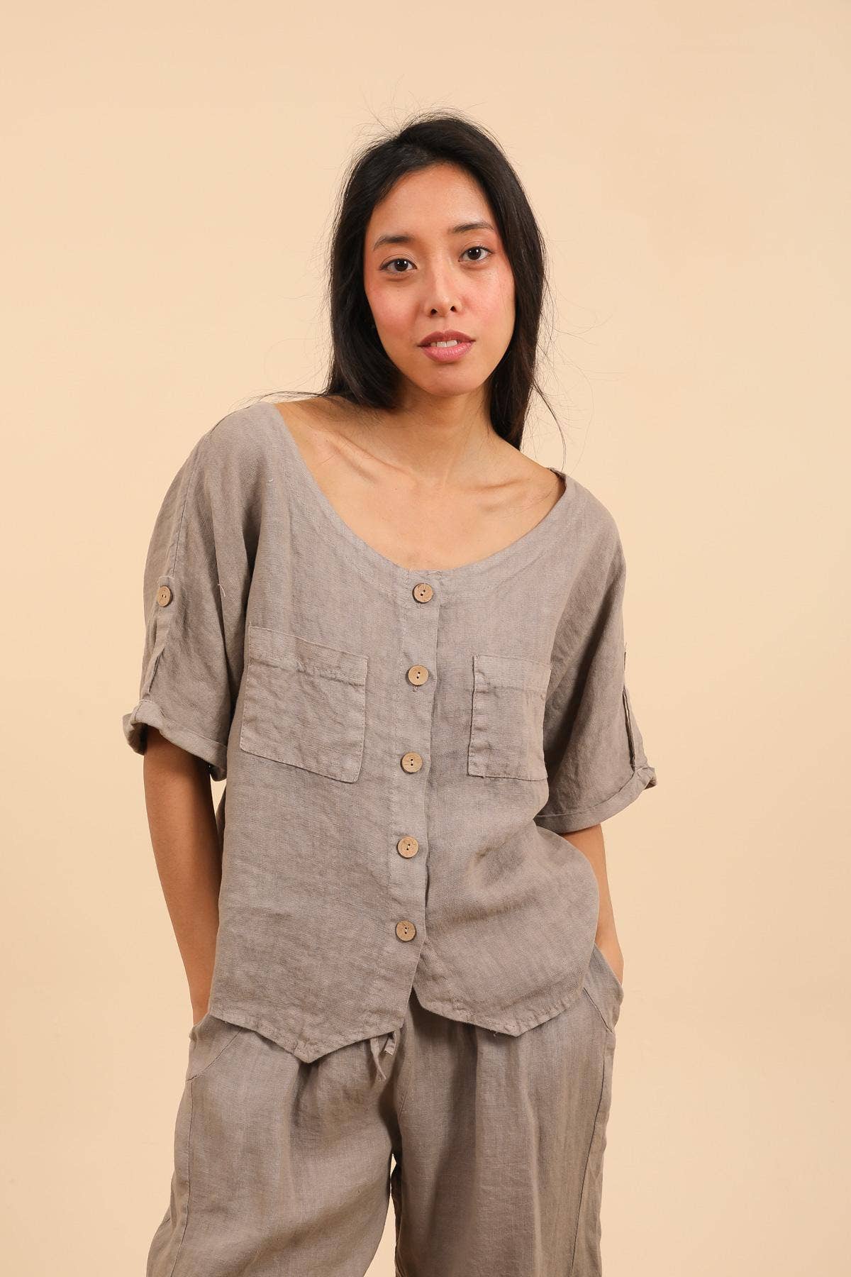 Blake Utilitarian Blouse