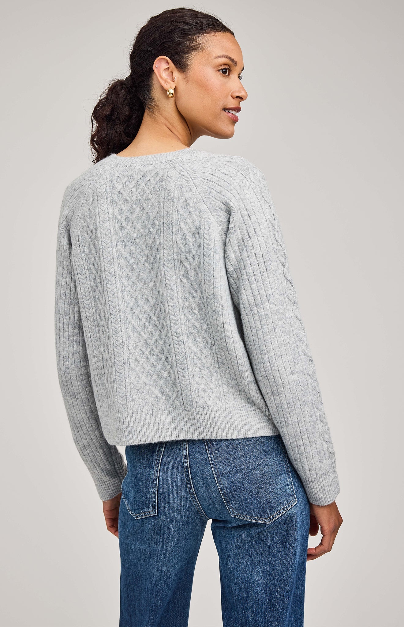 Aspen Cable Knit Henley