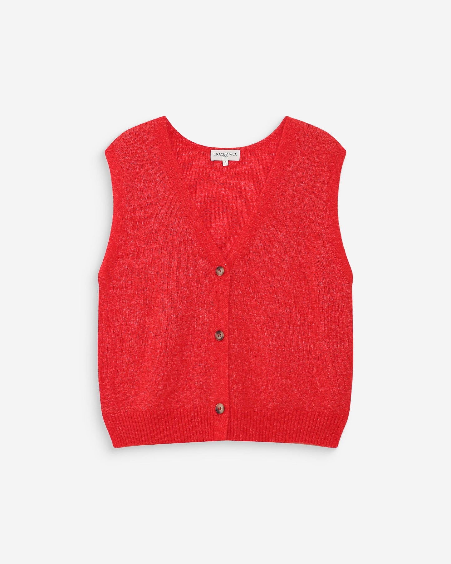 Nars Mohair Buttoned Vest