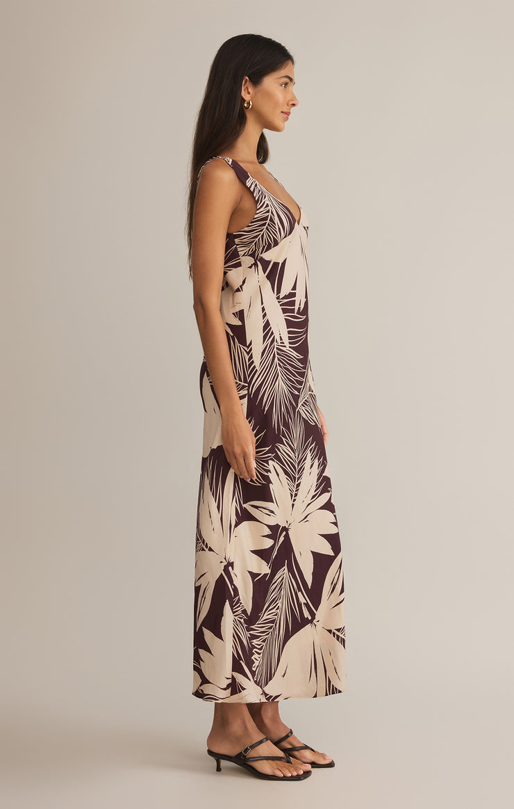 Hibiscus Bias Cut Dress