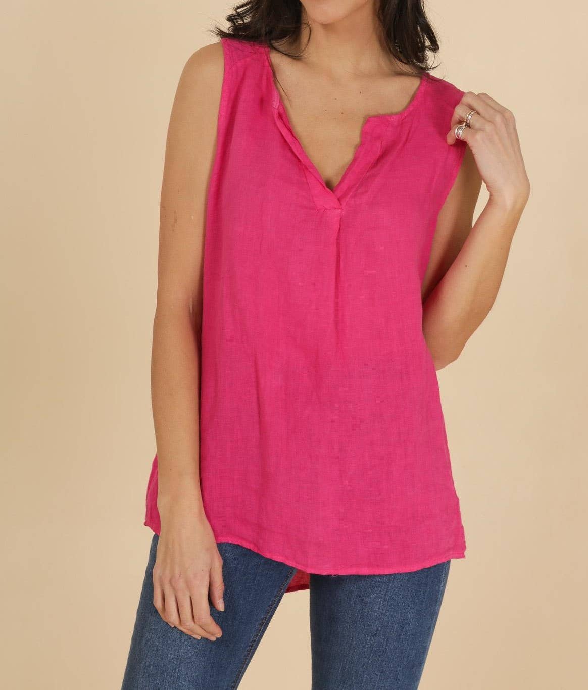 Ada Linen Tank