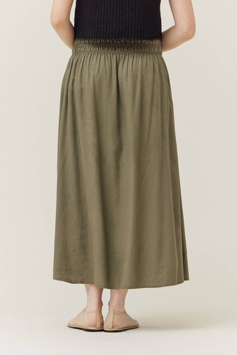Celina Side Slit Maxi Skirt