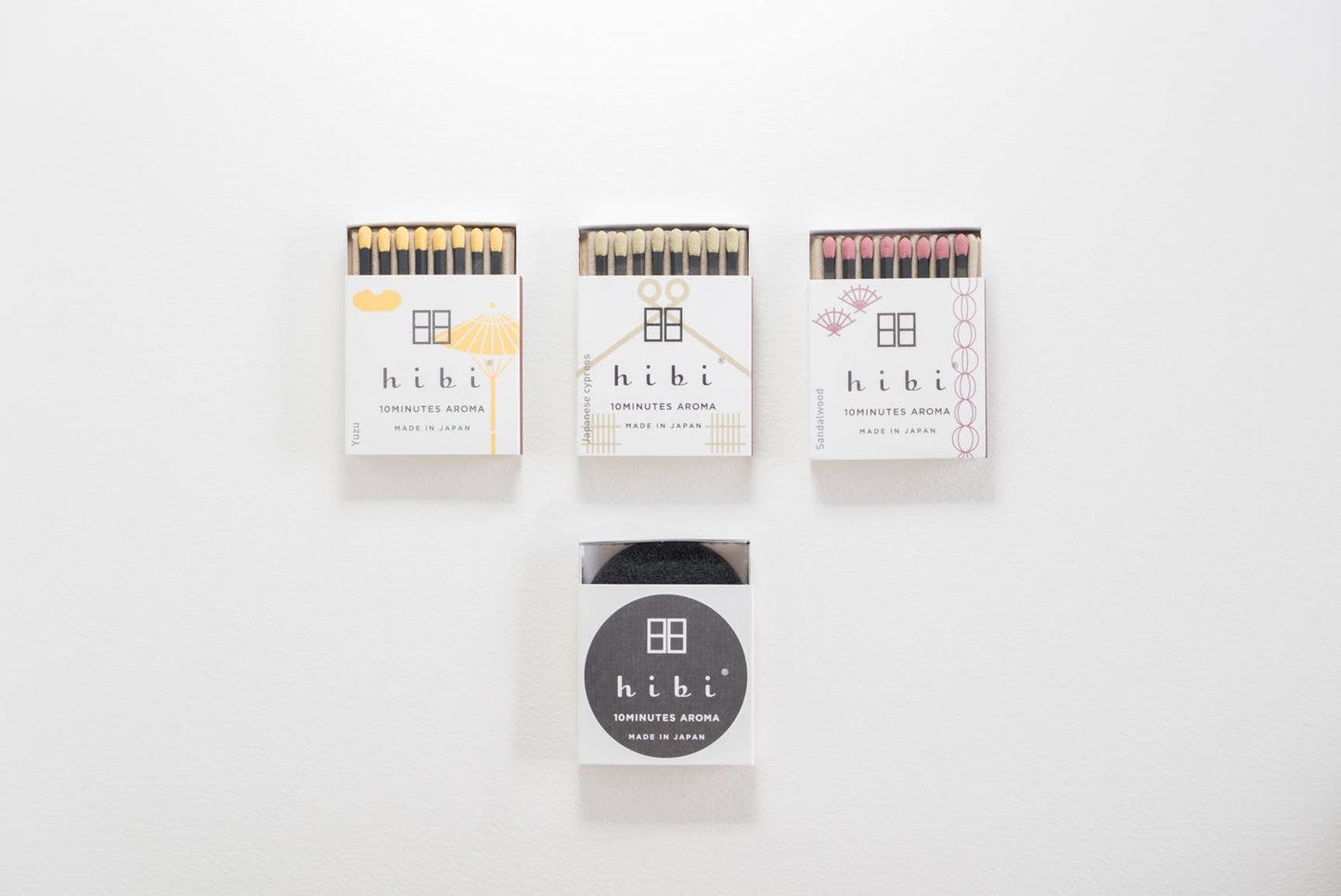 Yuzu Incense Matches - Box of 8