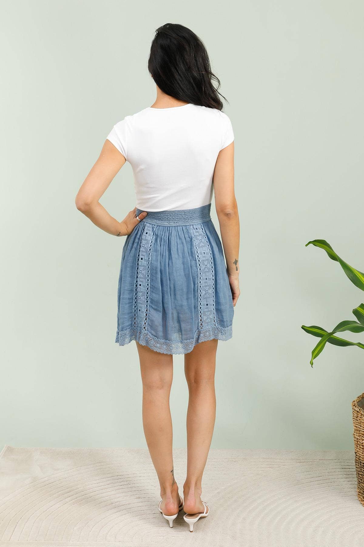 Penelope Lace Skirt