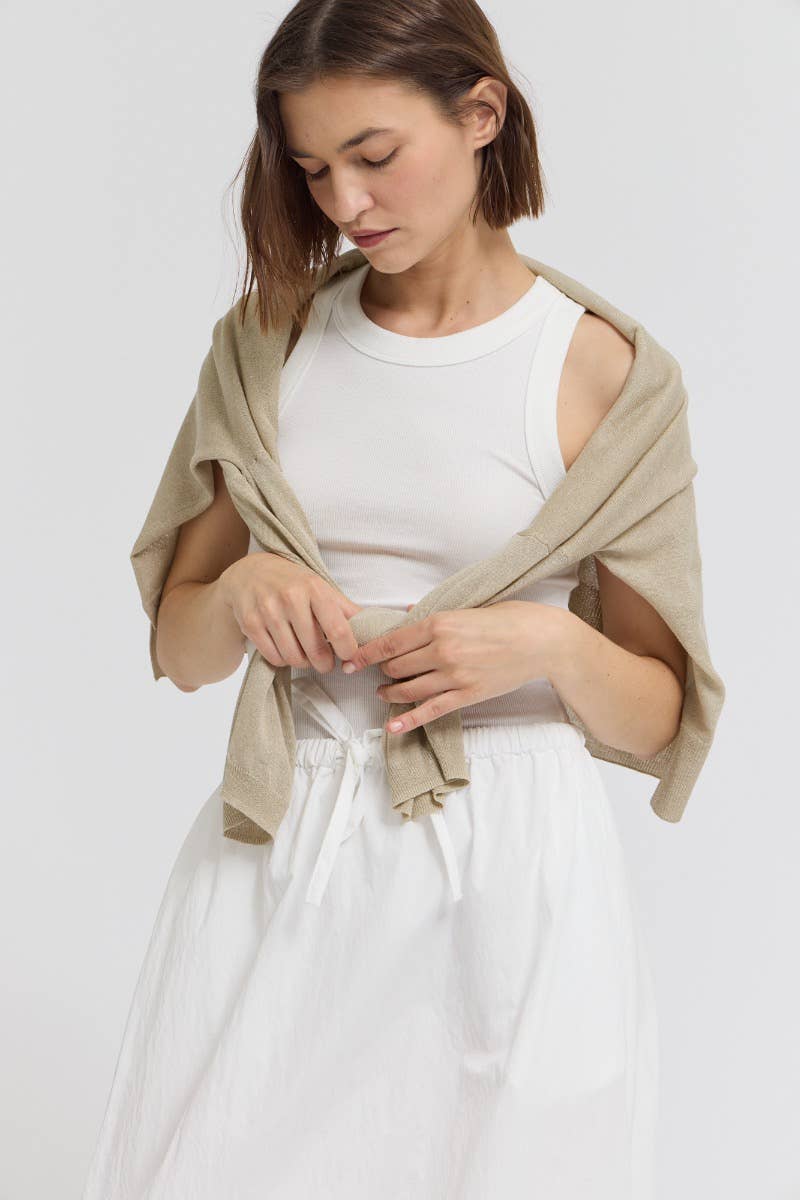 Teresa Linen Blend Pullover