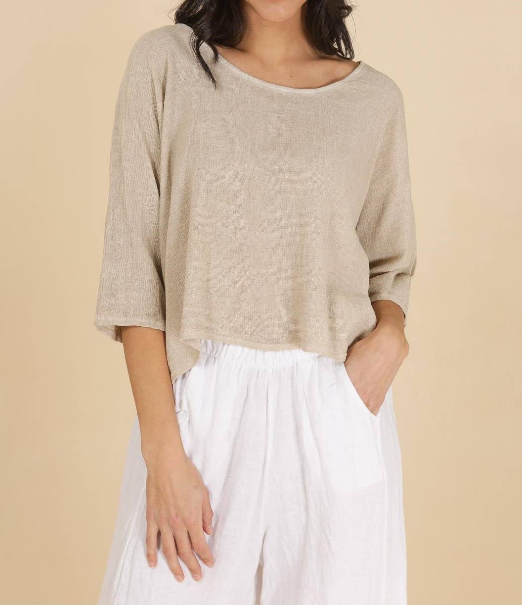 Alexandra Relaxed Scoop Blouse