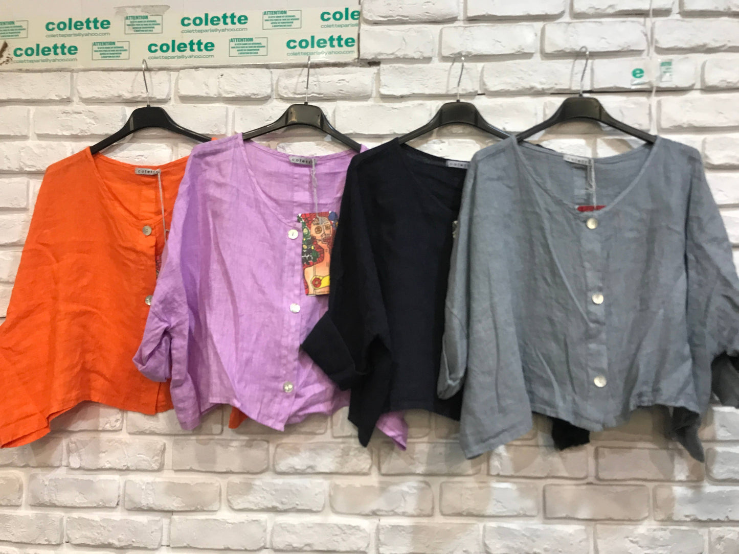 Tessa Linen Button Up