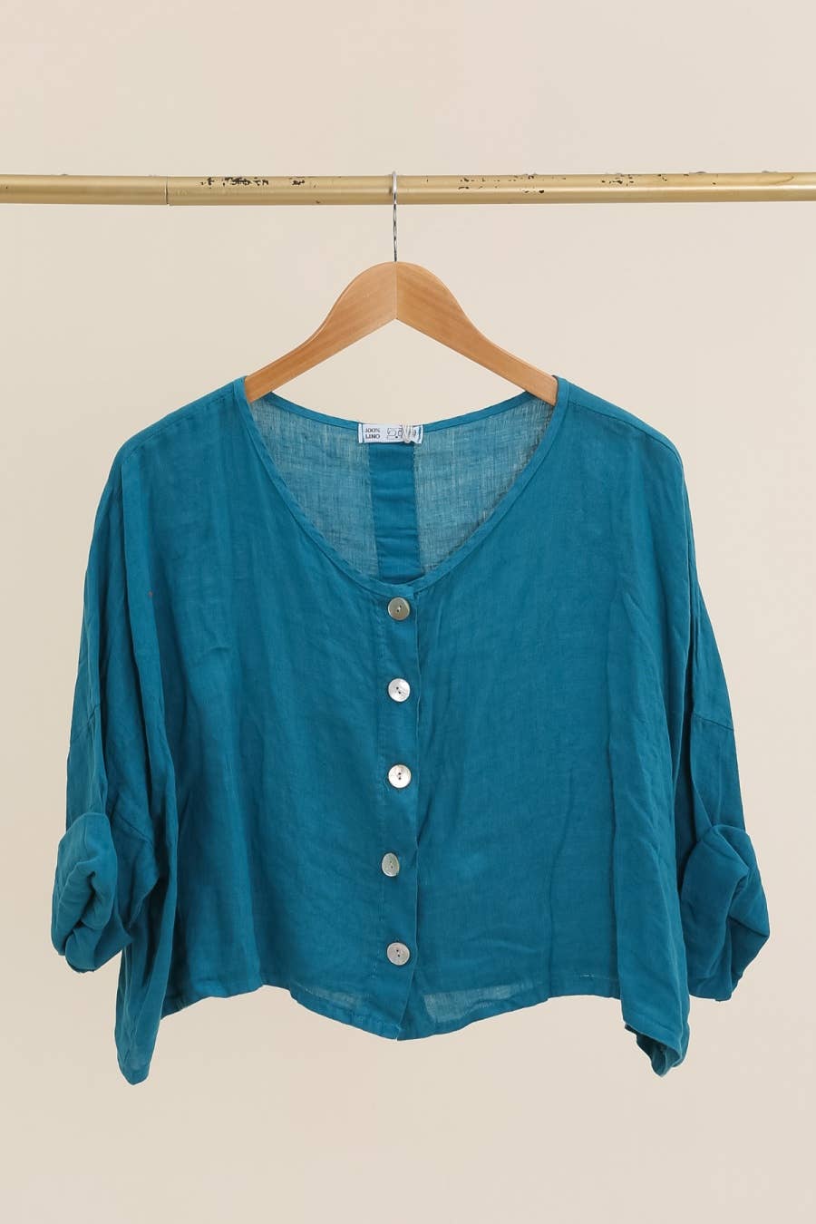 Tessa Linen Button Up