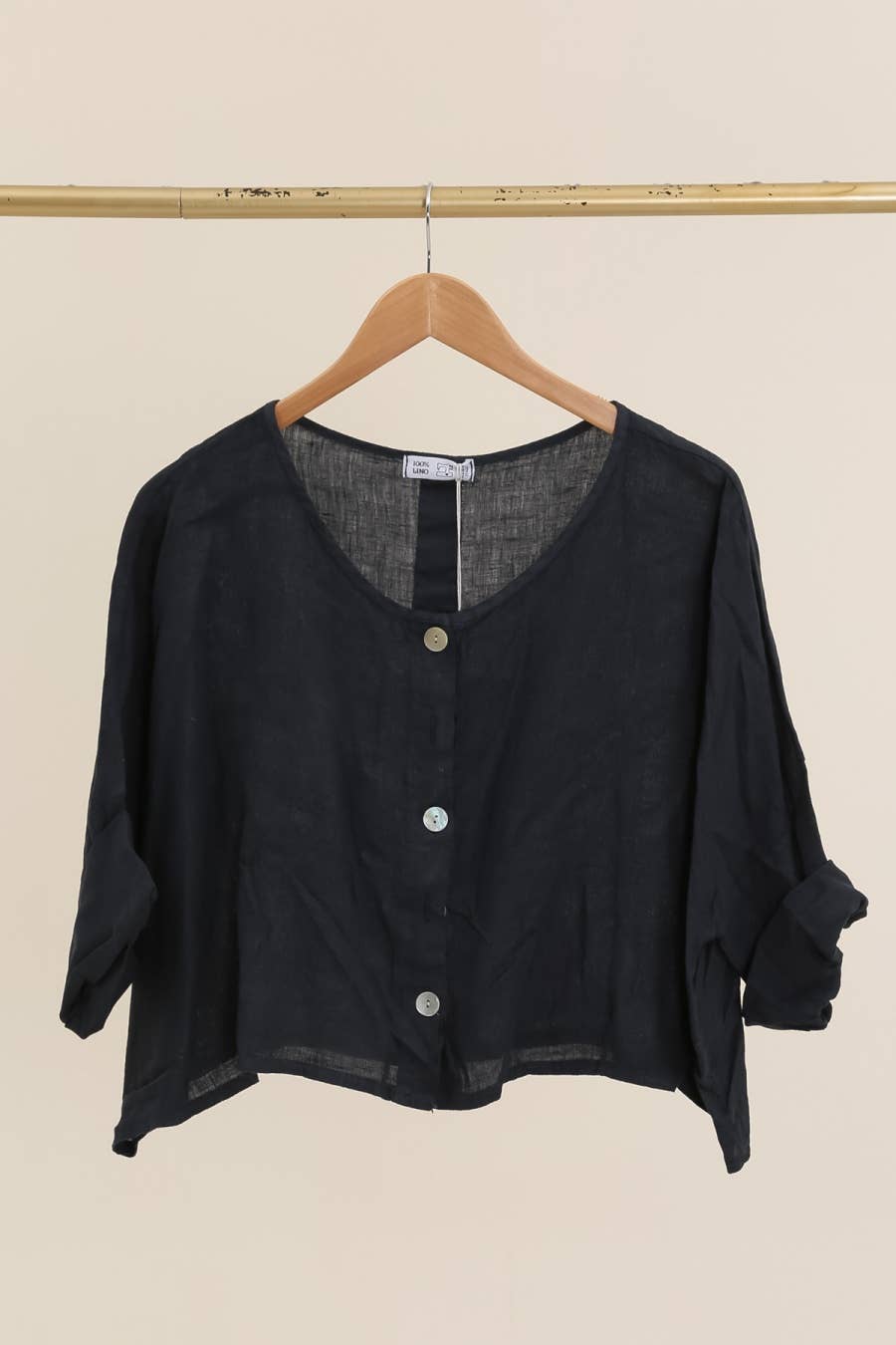 Tessa Linen Button Up