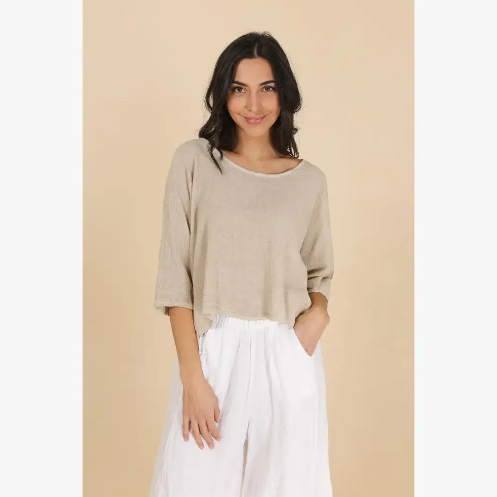 Alexandra Relaxed Scoop Blouse