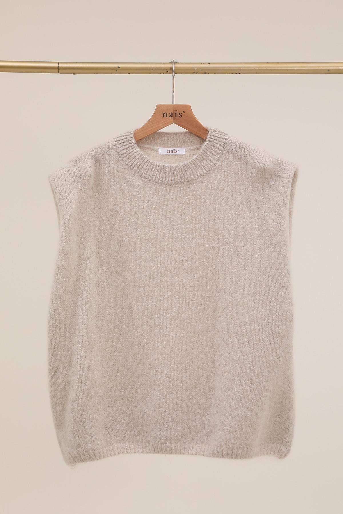 Jaqueline Sleeveless Crewneck Slipover
