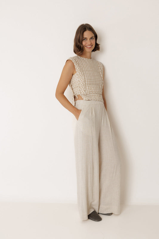 Hallie Gingham Blouse