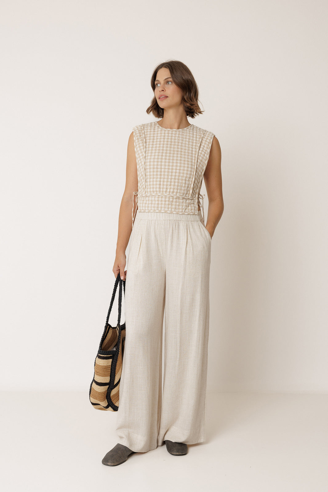 Hallie Gingham Blouse