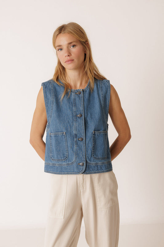 Sonia Denim Vest