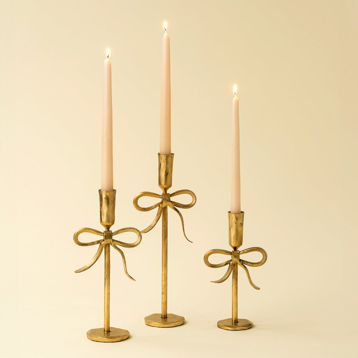 Bow Forged Candlestick
