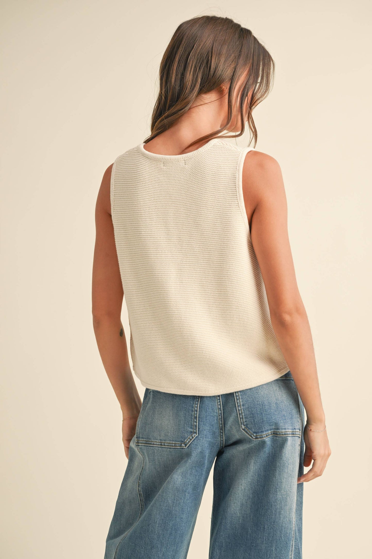 Lottie Tie Front Vest