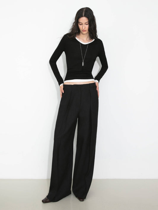 Basic Long-Sleeve Layering Top