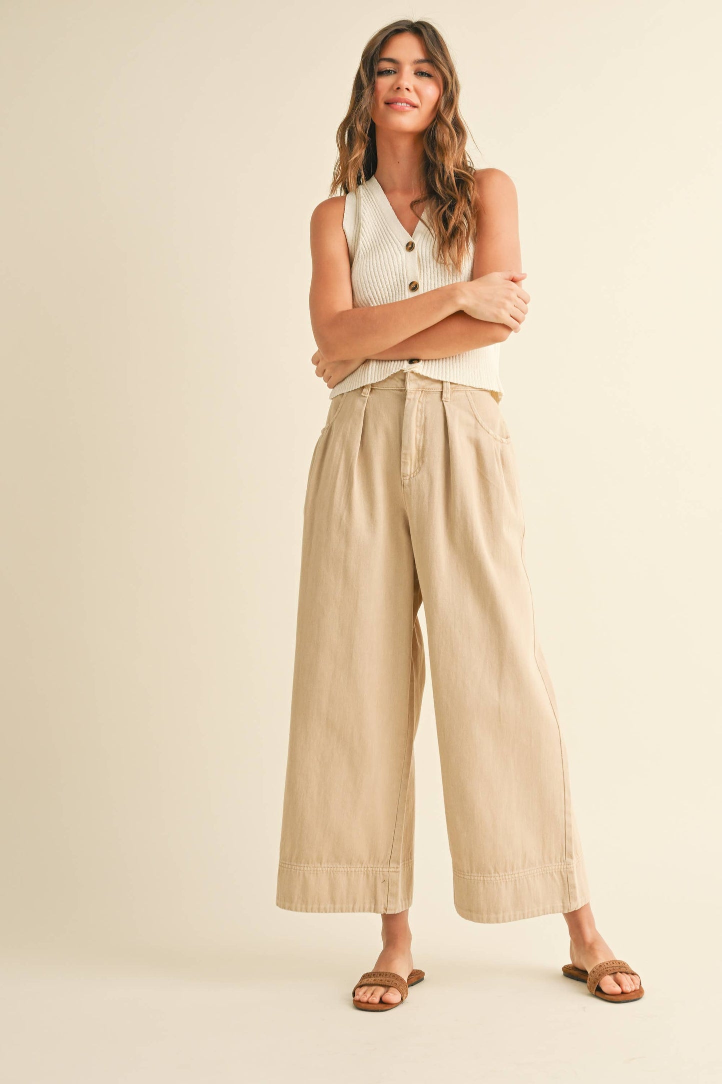 Paige Pleated Pant