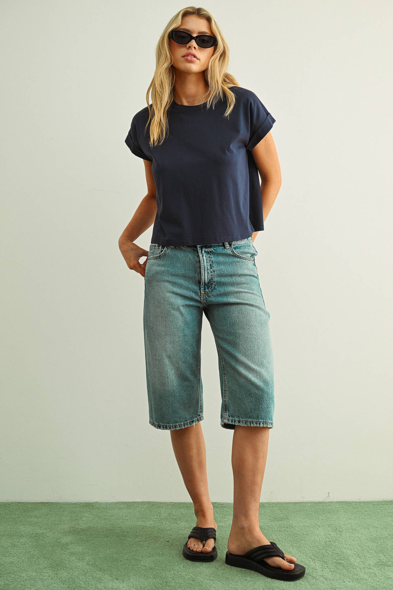 Camille Round Neck Tee
