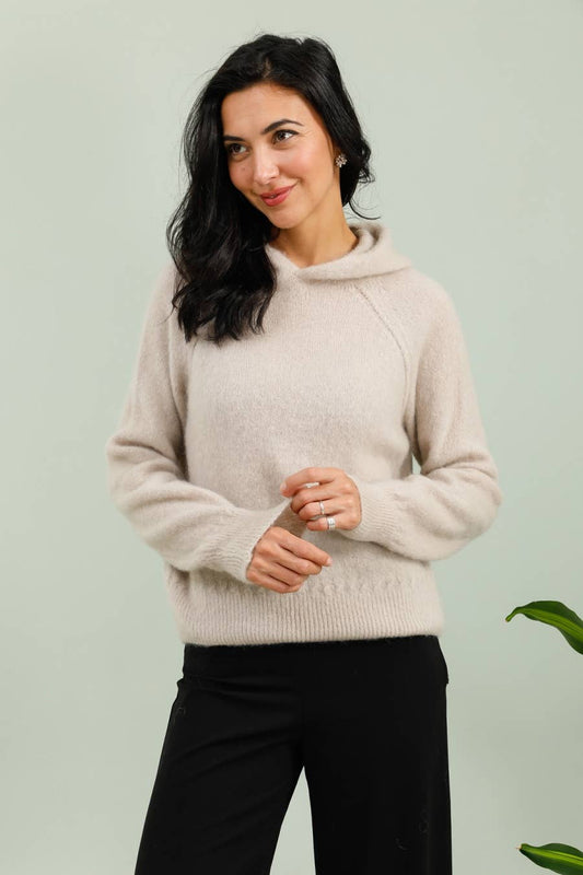 Jocelyn Hoodie Knit Sweater