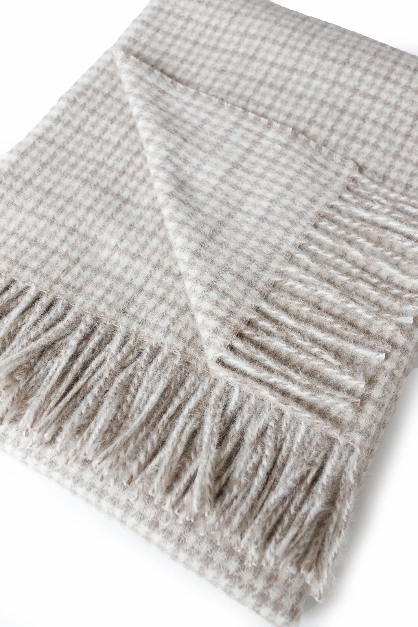 Glencoe Alpaca & Wool Throw - Available in 2 Colors