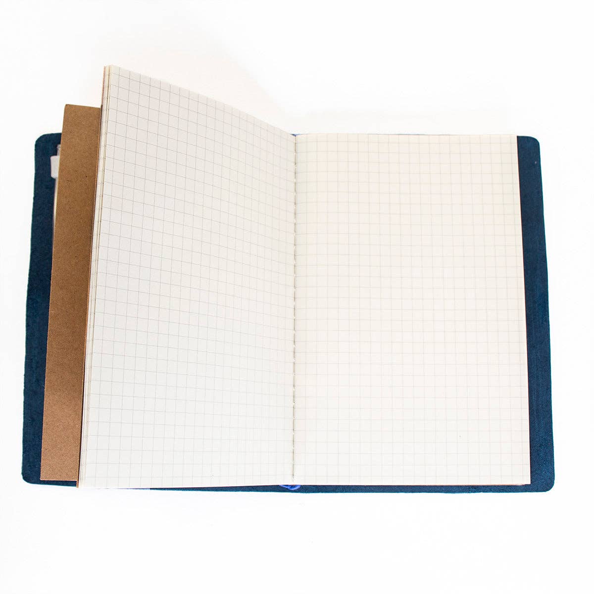 Explore Leather Bound Traveler's Notebook - Small Navy