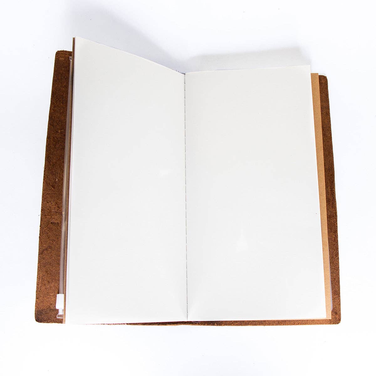 Explore Leather Bound Traveler's Notebook - Large Chestnut