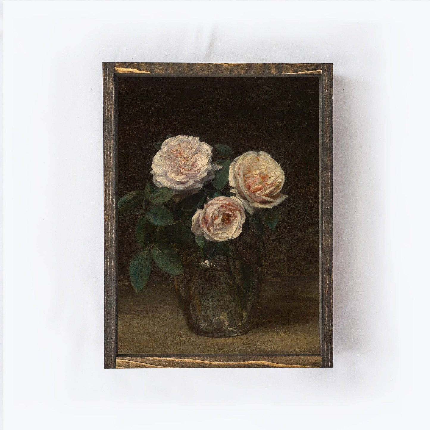 Still Life With Roses Framed Print