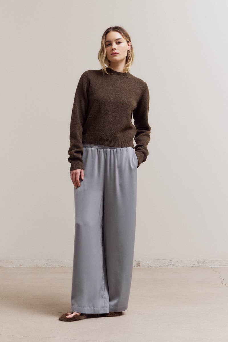 Dakota Basic Crew Neck Sweater