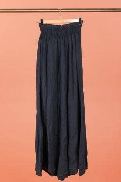 Gabriella Flared Linen Trousers