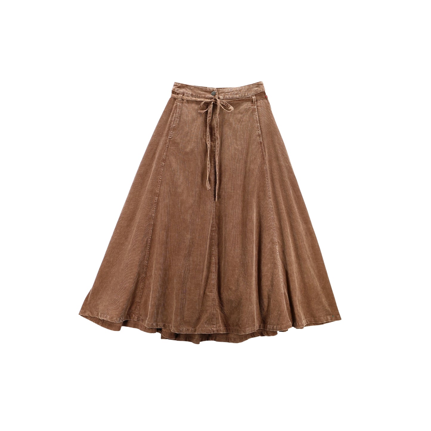 Get Like This Belted Midi Skirt