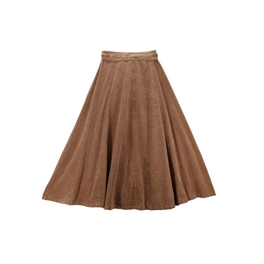 Get Like This Belted Midi Skirt