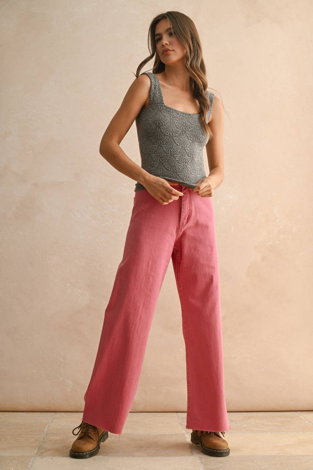Jamie Pattern Knit Tank