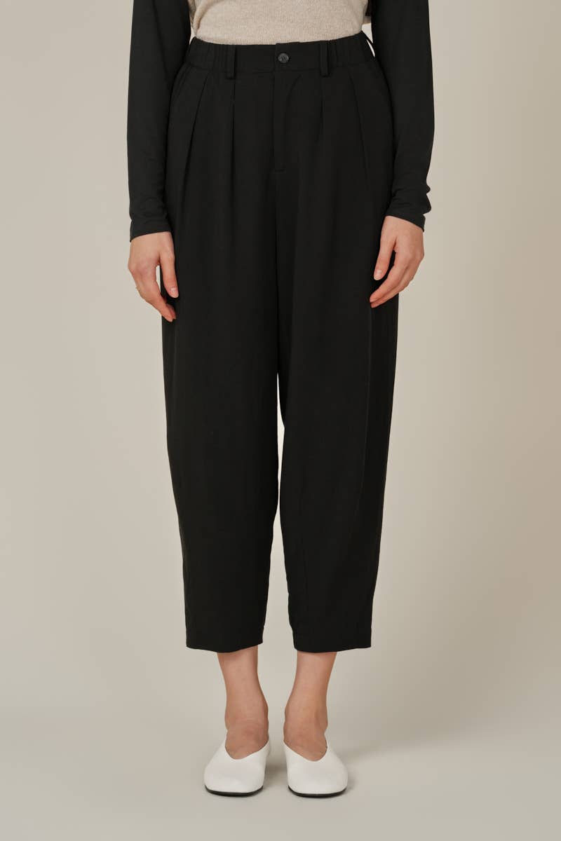 Sylvie Tencel Barrel Pants