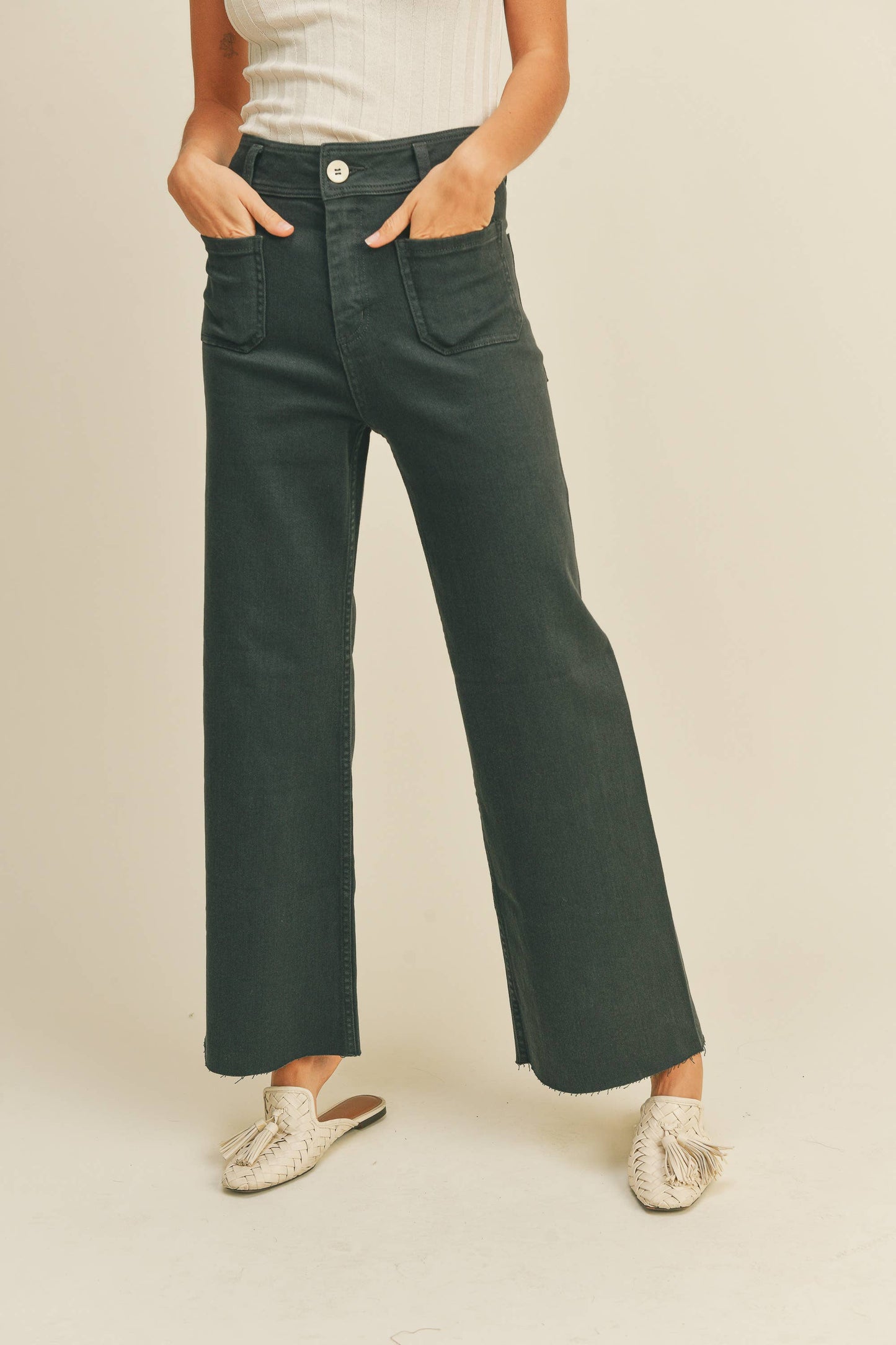 Genesis Straight Wide Leg Pant