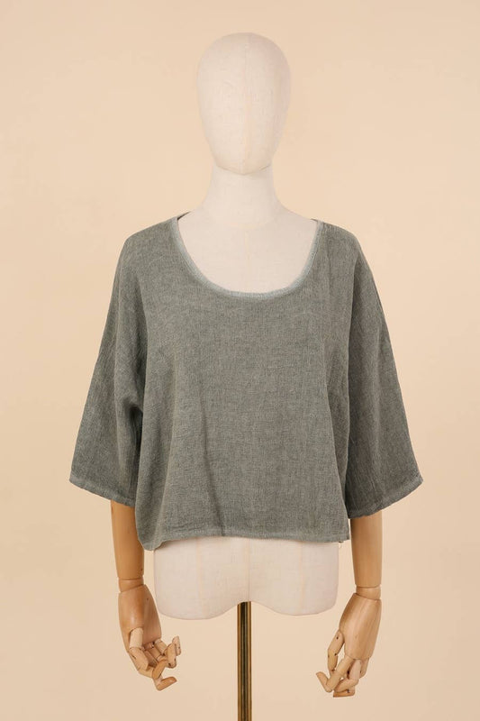 Alexandra Relaxed Scoop Blouse