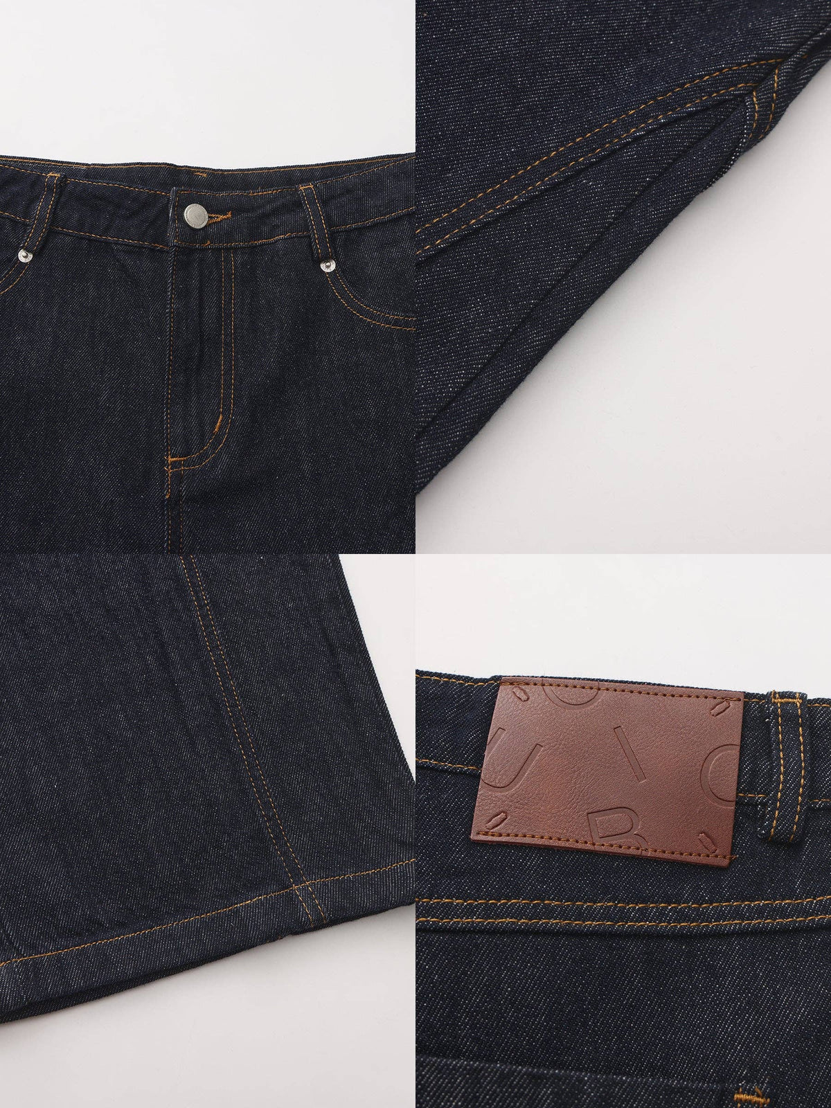 CUBIC Curved Ribbon Jeans