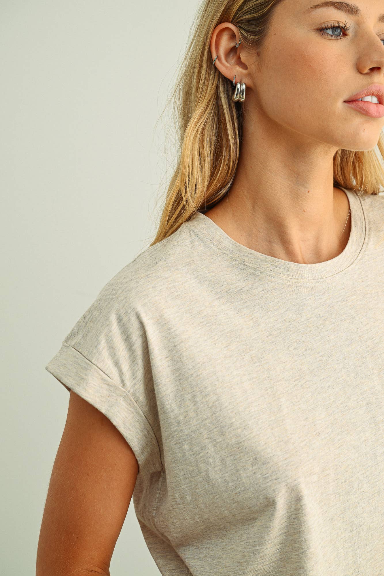 Camille Round Neck Tee