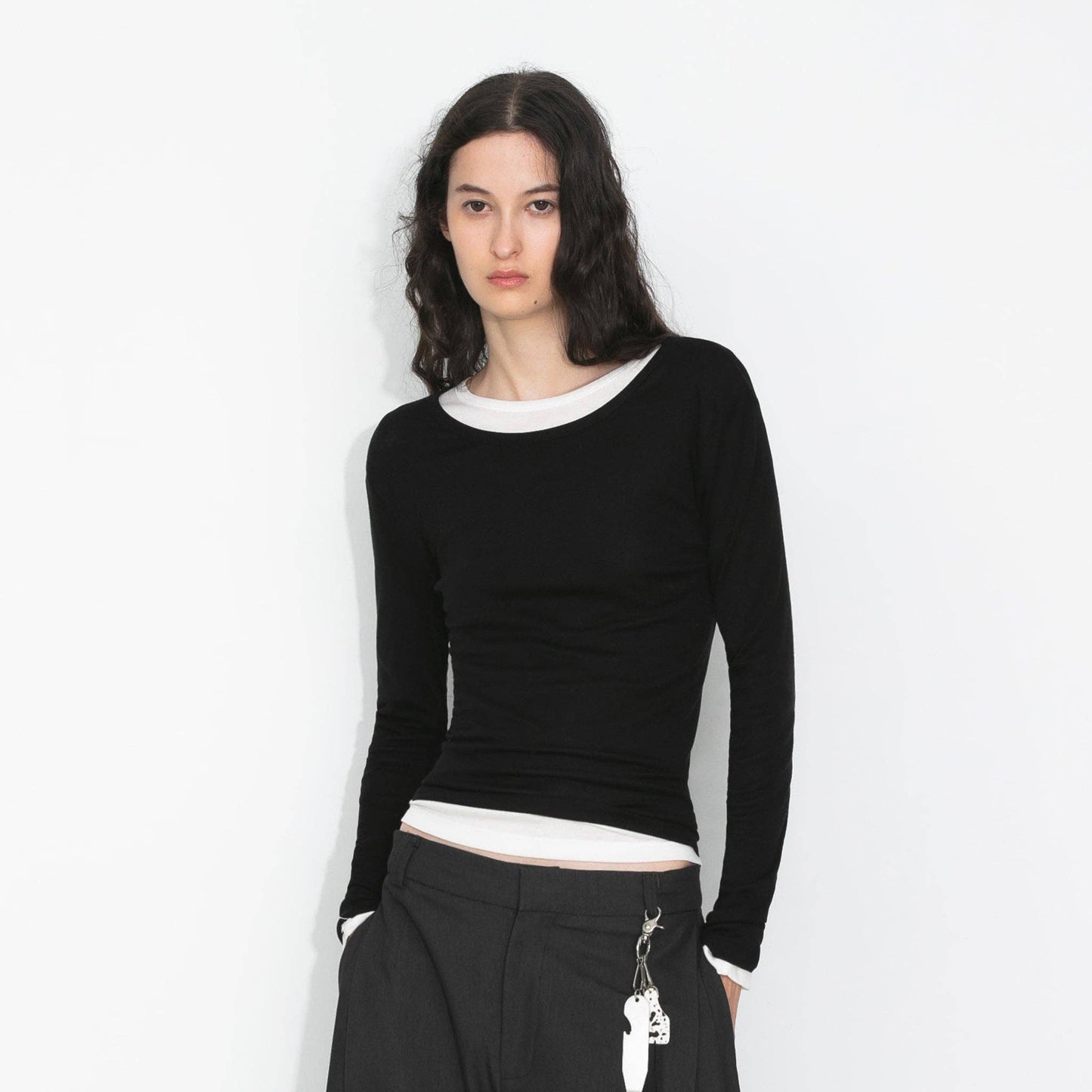 Basic Long-Sleeve Layering Top