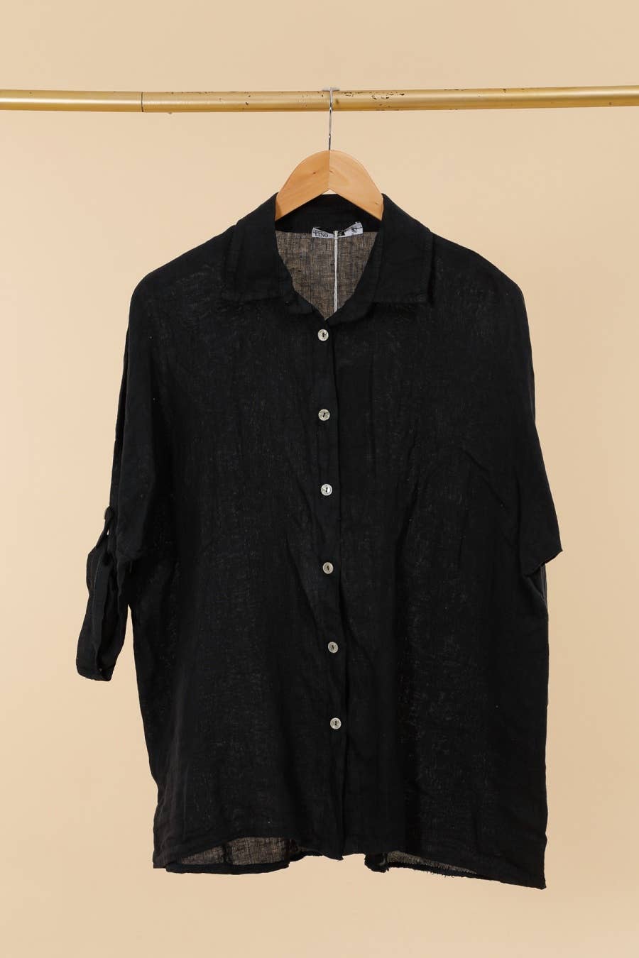 Erica Linen Buttondown