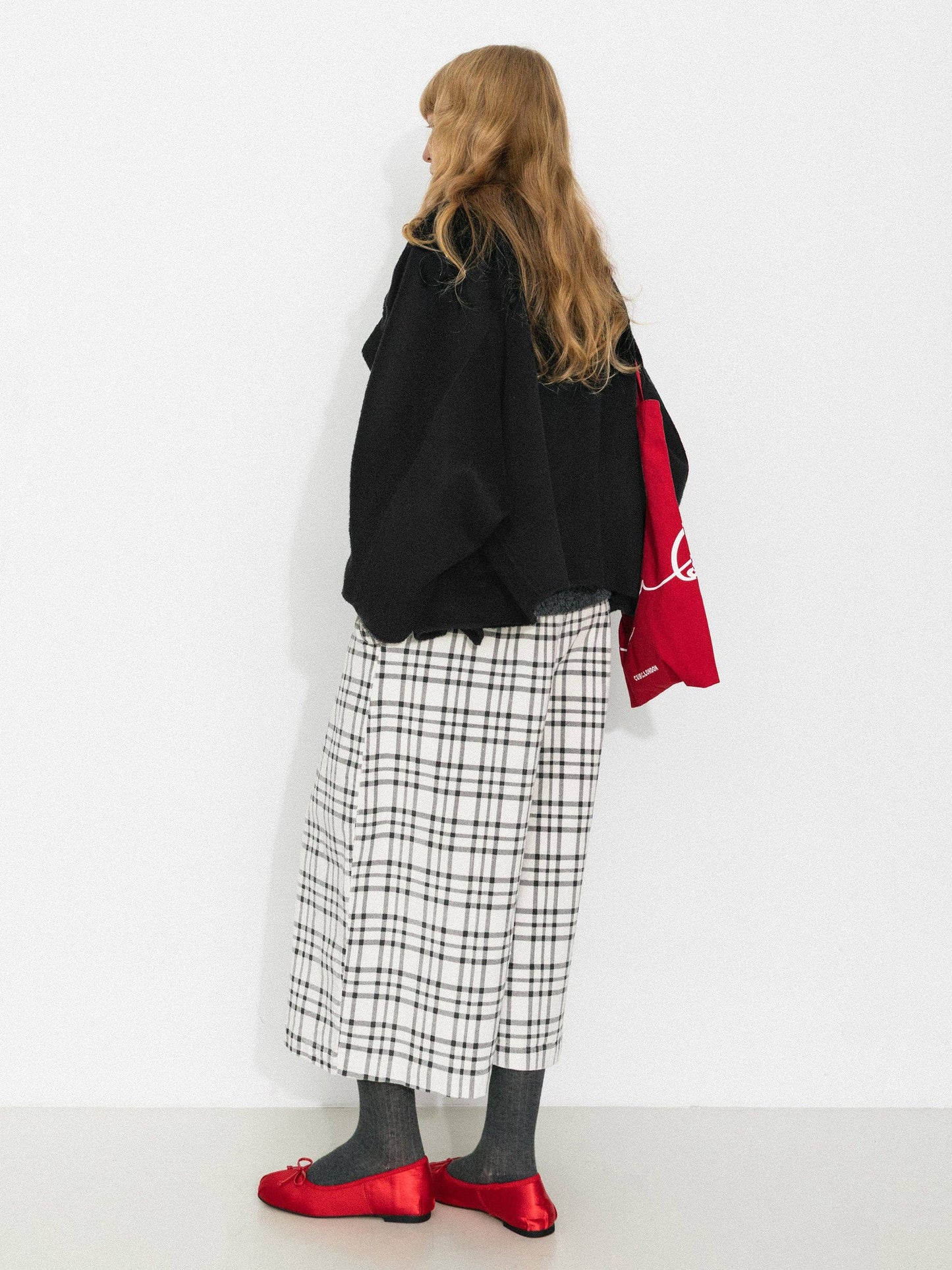 100% Wool Casual Stand-Collar Cropped Jacket